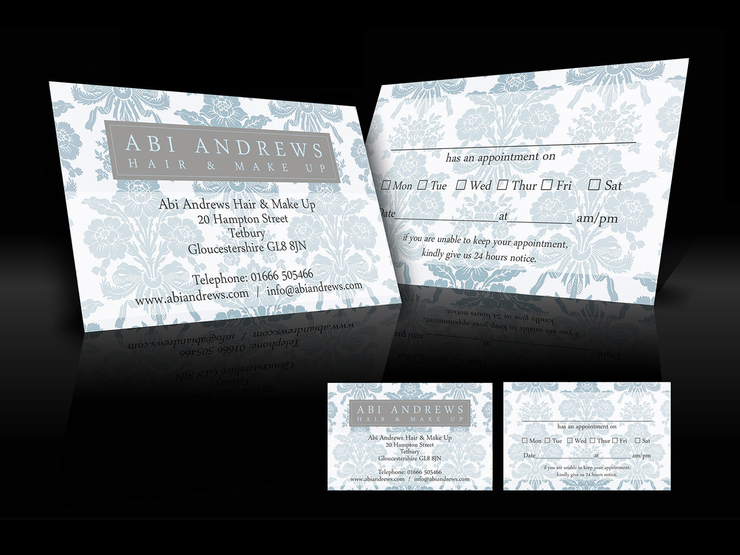 Business Card Design Abi Andrews