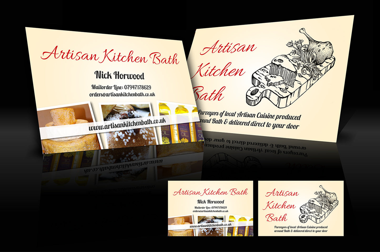 Business Card Design AKB