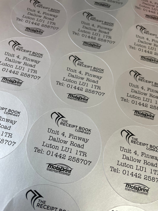 Personalised Circular Labels