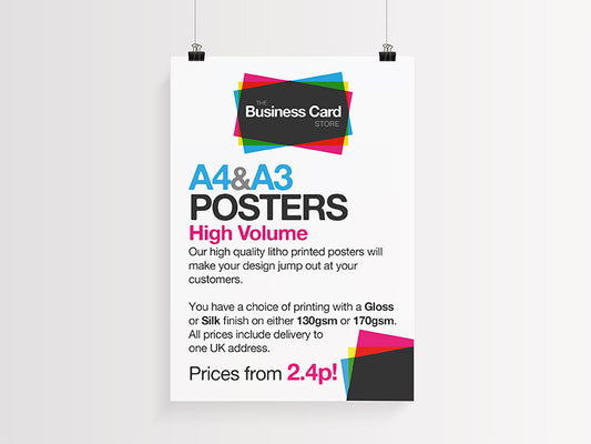 A4 and A3 Posters