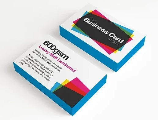 Edge Painted Business Cards